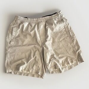 Birddogs Gray Swim Trunks Mens‎ Lined Athletic Shorts Beach Pool 7" Inseam Large